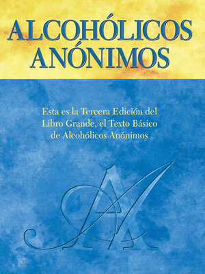 cover image of Alcohólicos Anónimos, Tercera edición